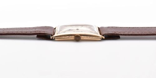 VINTAGE 9CT GOLD ENCASED ASTER SWISS MADE MECHANICAL WRISTWATCH - ADDITIONAL PHOTO 6