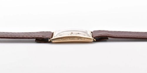 VINTAGE 9CT GOLD ENCASED ASTER SWISS MADE MECHANICAL WRISTWATCH - ADDITIONAL PHOTO 7