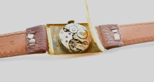 VINTAGE 9CT GOLD ENCASED ASTER SWISS MADE MECHANICAL WRISTWATCH - ADDITIONAL PHOTO 11