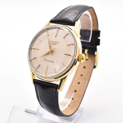A VINTAGE LONGINES FLAGSHIP WRISTWATCH SWISS MADE 17 JEWELS - ADDITIONAL PHOTO 5