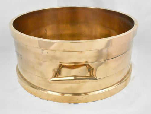 A DE GRAVE LONDON WILLIAM IV IMPERIAL BUSHEL BRONZE MEASURE DATED 1834 CORNWALL - ADDITIONAL PHOTO 3