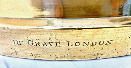 A DE GRAVE LONDON WILLIAM IV IMPERIAL BUSHEL BRONZE MEASURE DATED 1834 CORNWALL - ADDITIONAL PHOTO 7