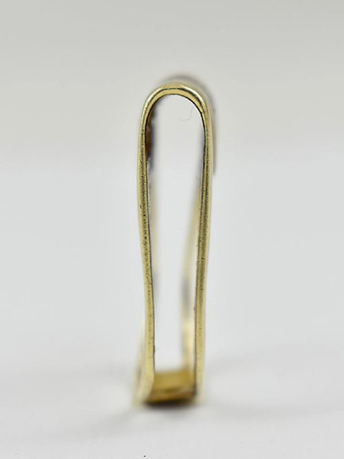 MIDCENTURY VINTAGE 14CT WHITE YELLOW GOLD DIAMOND RING 027CT SIZE Q - ADDITIONAL PHOTO 7