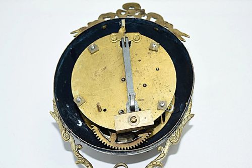 LONG FRENCH MYSTERY GLOBE CLOCK 19TH CENTURY - ADDITIONAL PHOTO 11