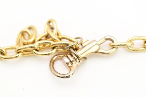 AUTHENTIC CHANEL GOLDTONE DOUBLE CHAIN BELT 34 TOTAL LENGTH - ADDITIONAL PHOTO 4