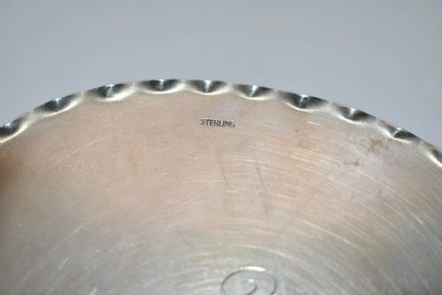 ANTIQUE STERLING SILVER HEART SHAPED PIN CUSHION GEORGE W SHIEBLER CIRCA 19TH C - ADDITIONAL PHOTO 8