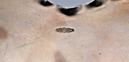 ANTIQUE STERLING SILVER HEART SHAPED PIN CUSHION GEORGE W SHIEBLER CIRCA 19TH C - ADDITIONAL PHOTO 9