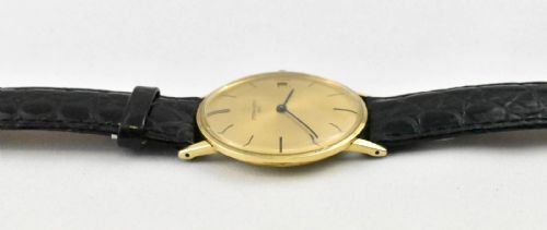 A VINTAGE ETERNAMATIC 3000 AUTOMATIC SUPER THIN 9CT GOLD MENS WRISTWATCH 1960S - ADDITIONAL PHOTO 4