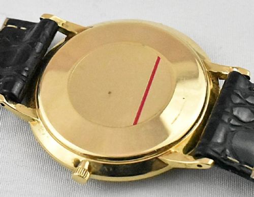 A VINTAGE ETERNAMATIC 3000 AUTOMATIC SUPER THIN 9CT GOLD MENS WRISTWATCH 1960S - ADDITIONAL PHOTO 7