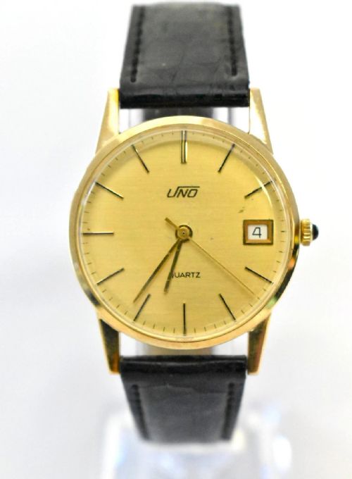 vintage uno quartz men's watch - CATEGORY: ANTIQUE WATCHES - DATED LATER THAN 1960