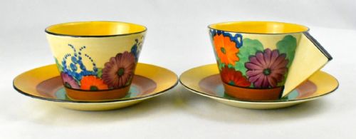 CLARICE CLIFF GAYDAY TEA FOR TWO SET - ADDITIONAL PHOTO 9