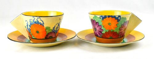 CLARICE CLIFF GAYDAY TEA FOR TWO SET - ADDITIONAL PHOTO 10