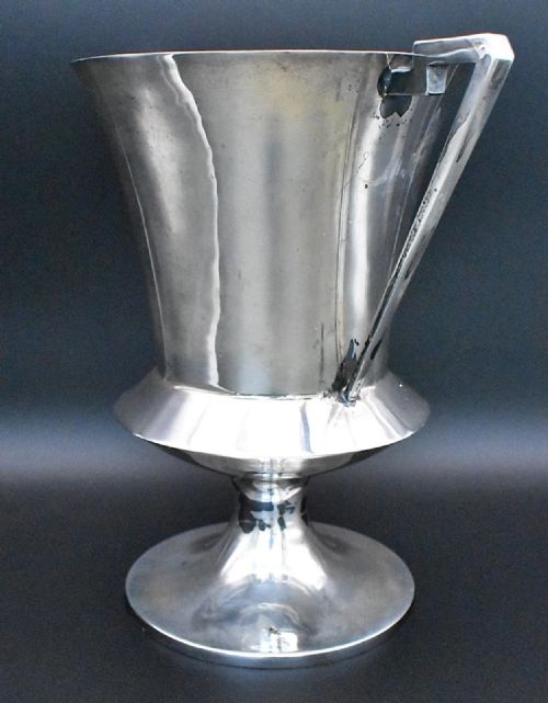VICTORIAN 1896 JAMES DIXON SONS SHEFFIELD ART DECO TWOHANDLED TROPHY CUP - ADDITIONAL PHOTO 1