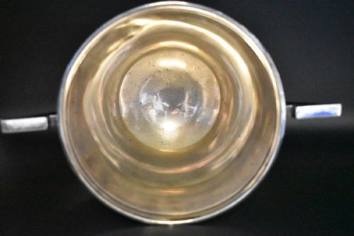 VICTORIAN 1896 JAMES DIXON SONS SHEFFIELD ART DECO TWOHANDLED TROPHY CUP - ADDITIONAL PHOTO 12