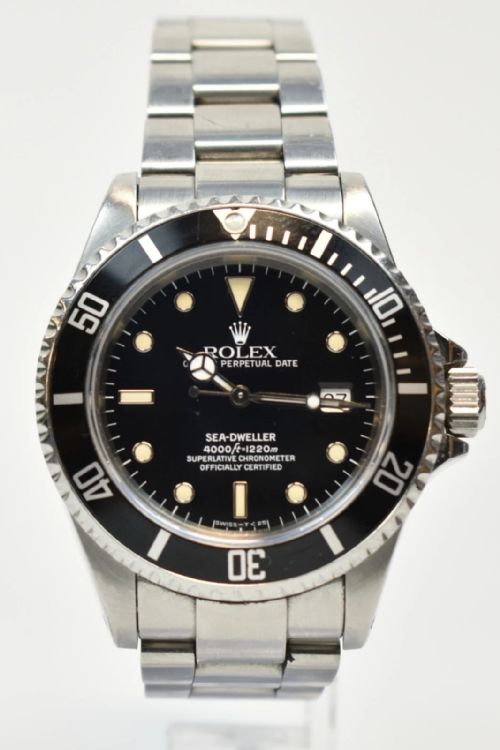 ROLEX SEA DWELLER DATE 16610 A SERIAL FULL SET BOX PAPERS STEEL 40MM - ADDITIONAL PHOTO 1