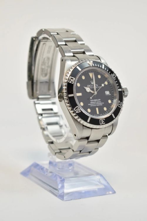 ROLEX SEA DWELLER DATE 16610 A SERIAL FULL SET BOX PAPERS STEEL 40MM - ADDITIONAL PHOTO 4