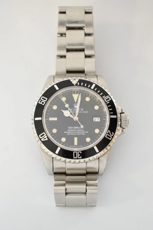 ROLEX SEA DWELLER DATE 16610 A SERIAL FULL SET BOX PAPERS STEEL 40MM - ADDITIONAL PHOTO 8