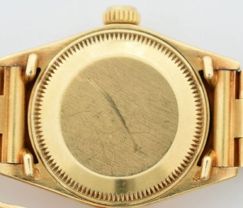 ROLEX LADY DATEJUST 69178 18K YELLOW GOLD DIAMOND DIAL AUTOMATIC W DOCUMENTS - ADDITIONAL PHOTO 5