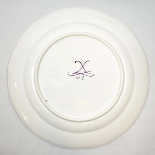 SET OF SEVEN 18TH CENTURY FRENCH SEVRES PORCELAIN PLATES FLORAL CIRCA 1751175 - ADDITIONAL PHOTO 2