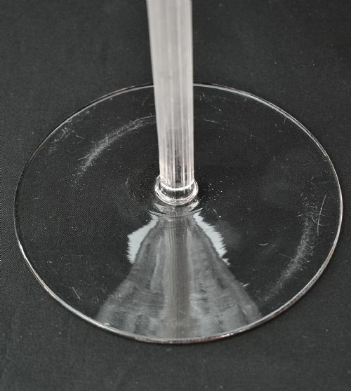PAIR OF R LALIQUE MARGUERITES CANDLESTICKS CLEAR FROSTED GLASS C1920 - ADDITIONAL PHOTO 2