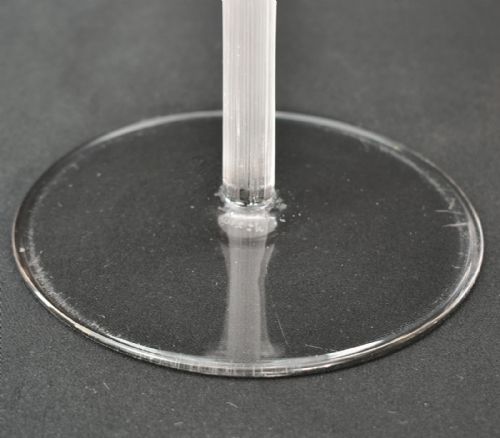 PAIR OF R LALIQUE MARGUERITES CANDLESTICKS CLEAR FROSTED GLASS C1920 - ADDITIONAL PHOTO 7