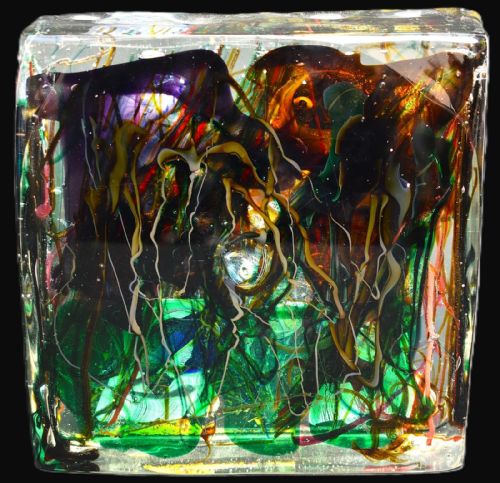 LARGE MURANO GLASS AQUARIUM SCULPTURE FISH TANK SOMMERSO GINO CENEDESE C 1930'S - ADDITIONAL PHOTO 4