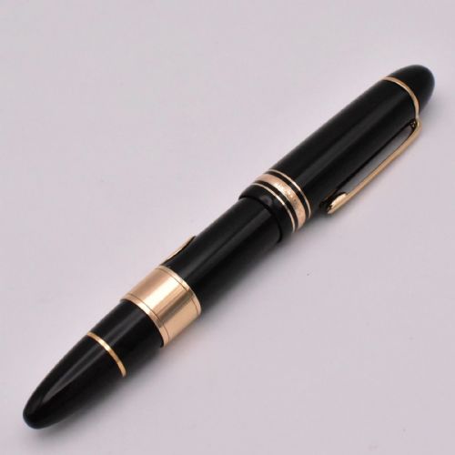 RARE GOLD MONTBLANC MEISTERSTCK 149 FOUNTAIN PEN GARRARDS SPECIAL ORDER 14K NIB - ADDITIONAL PHOTO 3