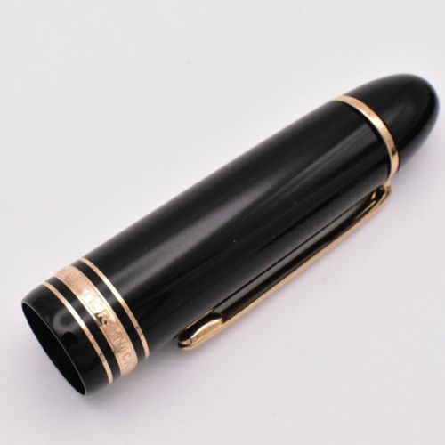 RARE GOLD MONTBLANC MEISTERSTCK 149 FOUNTAIN PEN GARRARDS SPECIAL ORDER 14K NIB - ADDITIONAL PHOTO 4