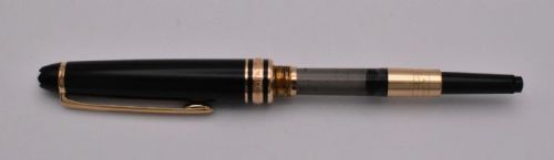 RARE GOLD MONTBLANC MEISTERSTCK 144 FOUNTAIN PEN GARRARDS SPECIAL ORDER 14K NIB - ADDITIONAL PHOTO 9