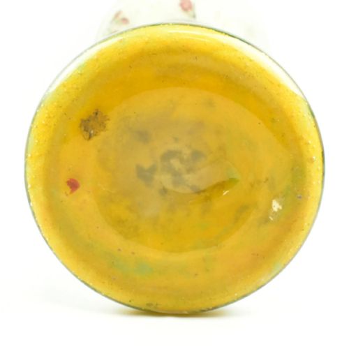 LARGE DAUM NANCY ART NOUVEAU CAMEO GLASS VASE SWEET PEA FLOWERS C 190044CM TALL - ADDITIONAL PHOTO 9
