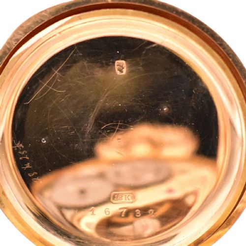 RARE A GOLAYLERESCHE GENEVE 18K GOLD VICTORIAN HALF HUNTER WATCH 187080S - ADDITIONAL PHOTO 8