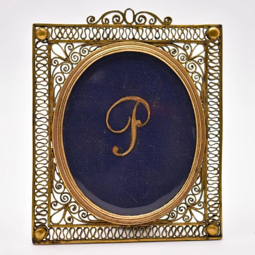 ANTIQUE 18THC FRENCH PORTRAIT MINIATURE WOMAN SIGNED DUMONT SEED PEARLGILT FRAME - ADDITIONAL PHOTO 4