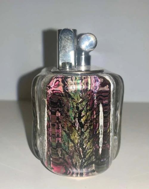 RARE VINTAGE HALF GIANT DUNHILL AQUARIUM TABLE LIGHTER CIRCA 1950 - ADDITIONAL PHOTO 2