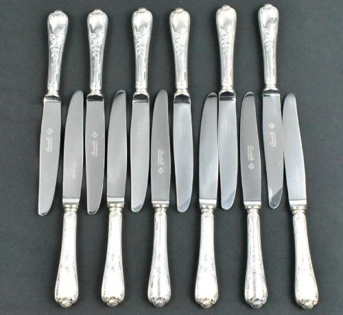 CHRISTOFLE MARLY 52PIECE SILVERPLATED FLATWARE CUTLERY SET WITH CASE - ADDITIONAL PHOTO 4