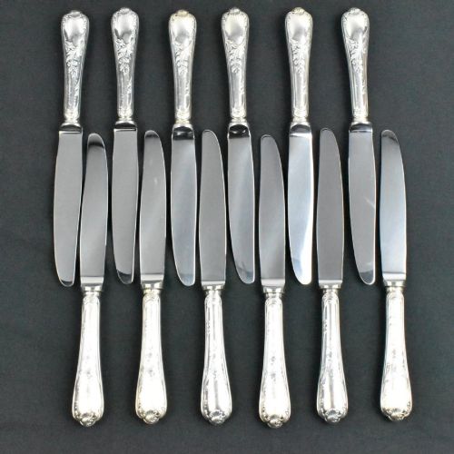 CHRISTOFLE MARLY 52PIECE SILVERPLATED FLATWARE CUTLERY SET WITH CASE - ADDITIONAL PHOTO 5