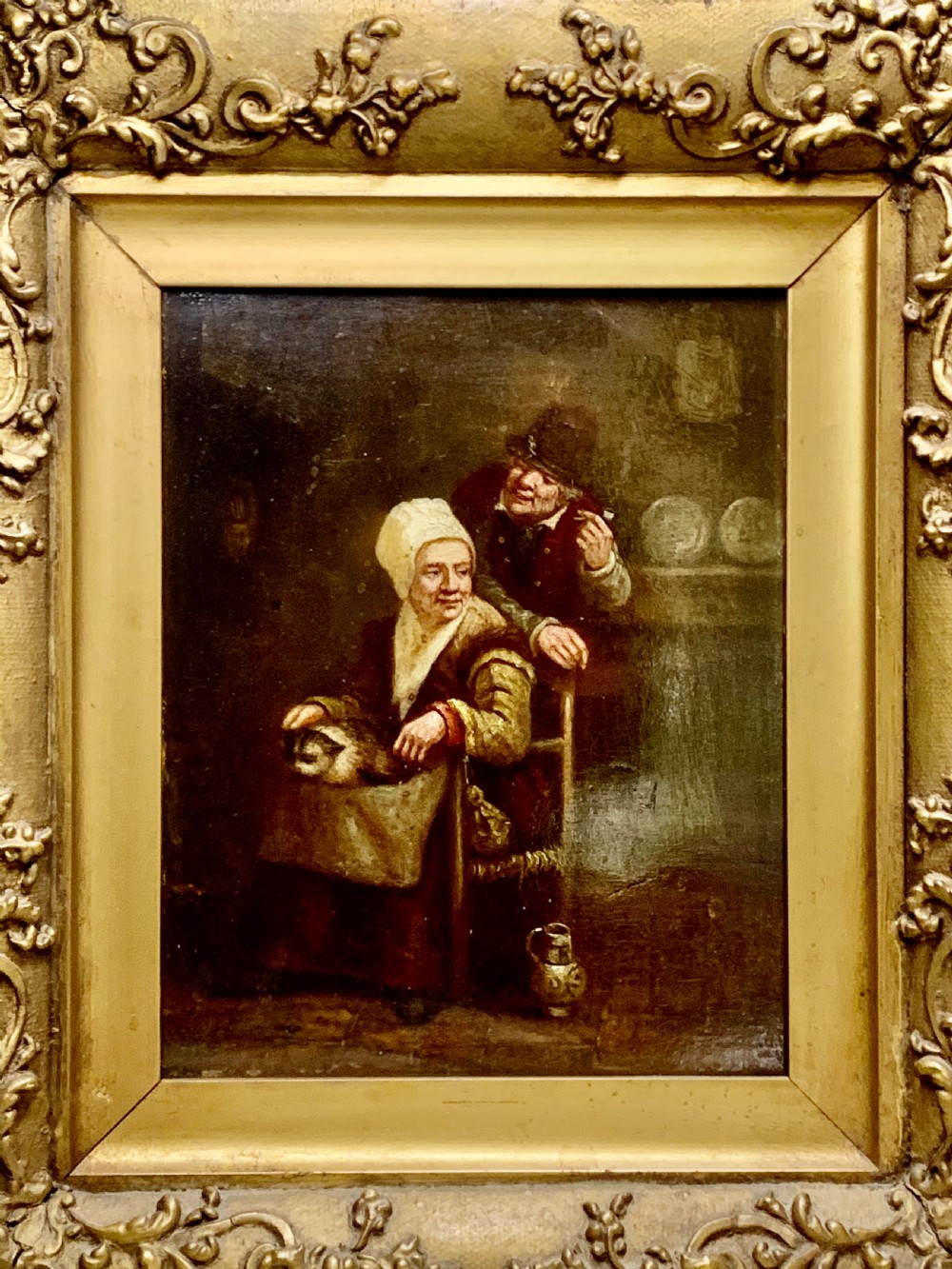 A Dutch School, Antique Painting Circa 19th century View II