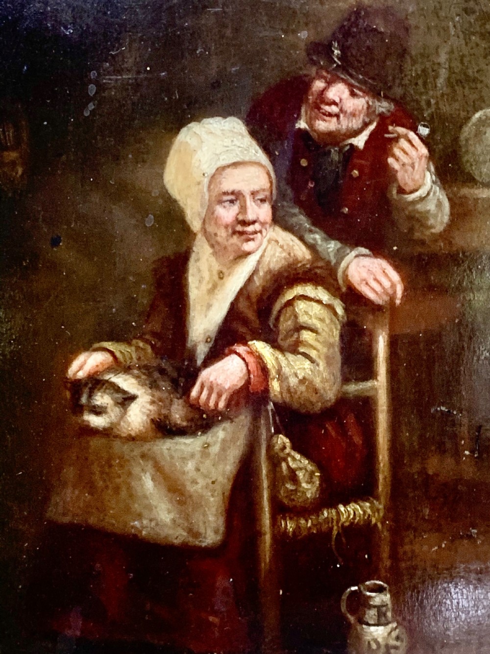 A Dutch School, Antique Painting Circa 19th century View III