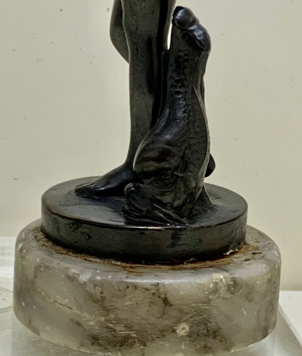 A 19TH CENTURY FRENCH BRONZE FIGURE OF APHRODITE View XII