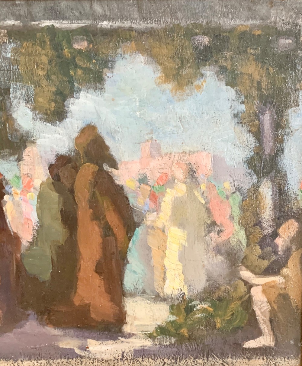 Circle of Sir Frank Brangwyn - Eastern Scene, View IX