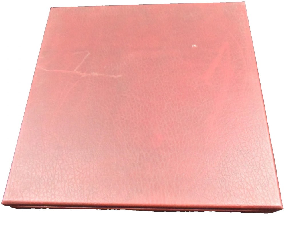 A 52-piece silver-plated cutlery set arranged neatly inside a red velvet-lined presentation case. View XIII