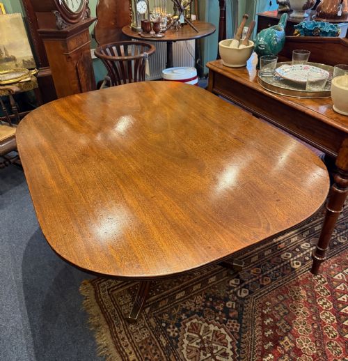 GEORGE 111 SIDE TILTING MAHOGANY BREAKFAST TABLE - ADDITIONAL PHOTO 1