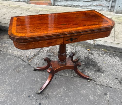 Scottish Georgian Mahogany Occasional Table
