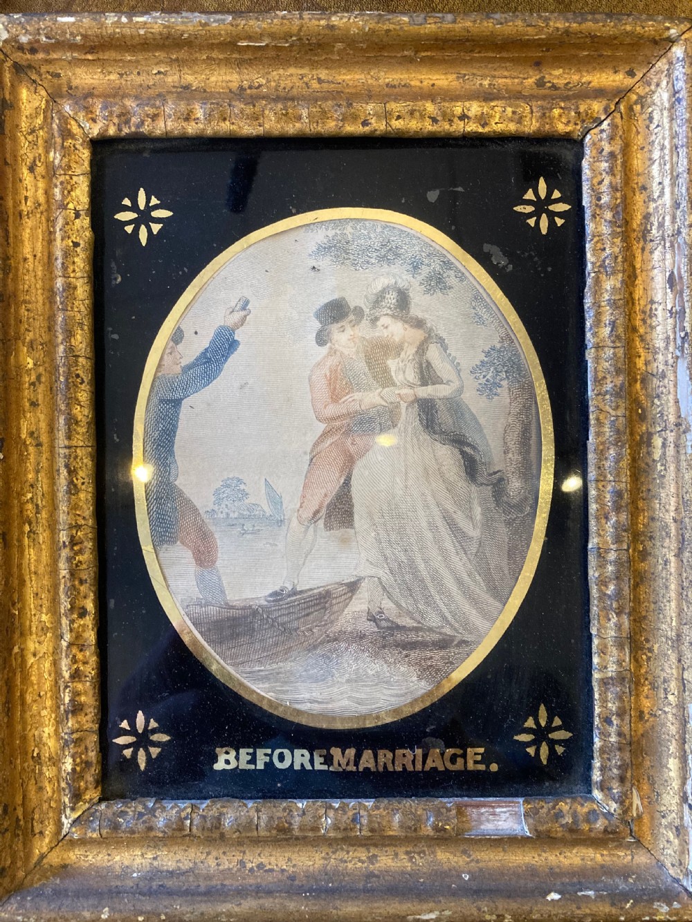 A lovely pair of Georgian hand coloured engravings - 