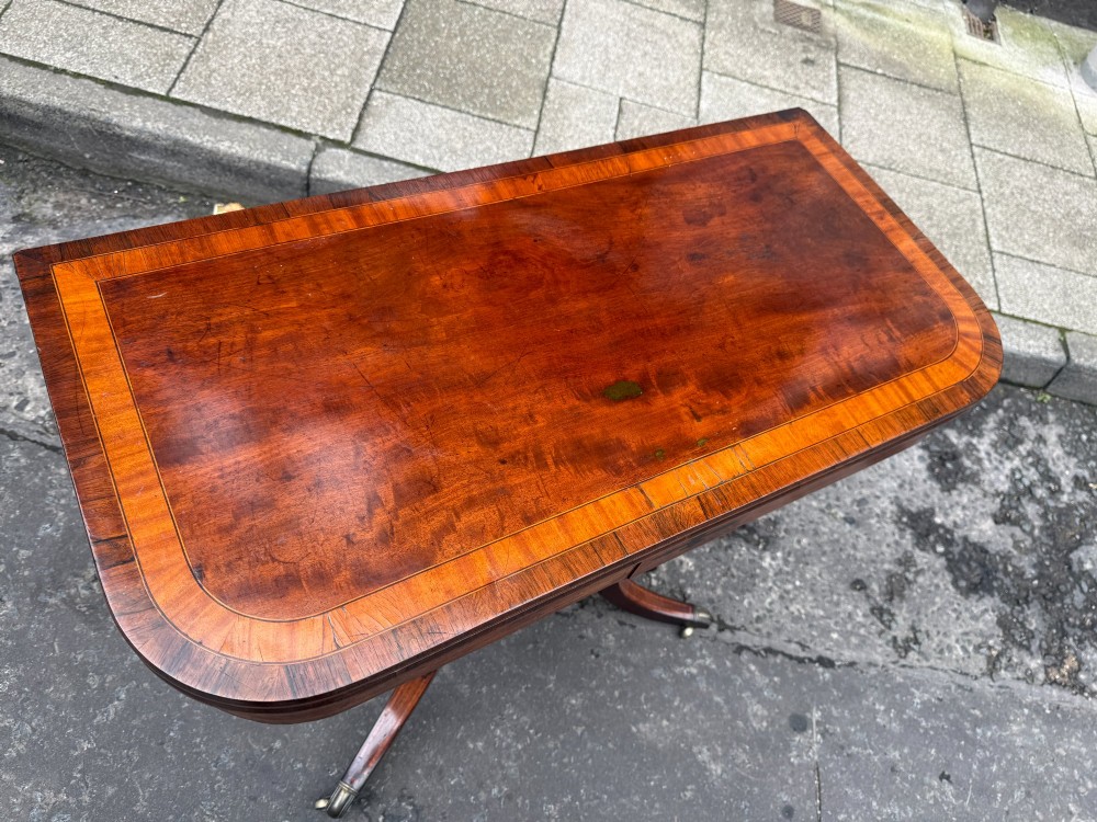 Scottish Georgian Mahogany Occasional table View II