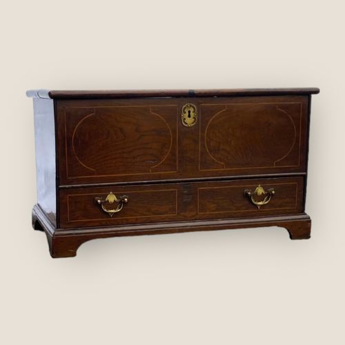 Georgian Oak Apprentice Mule Chest