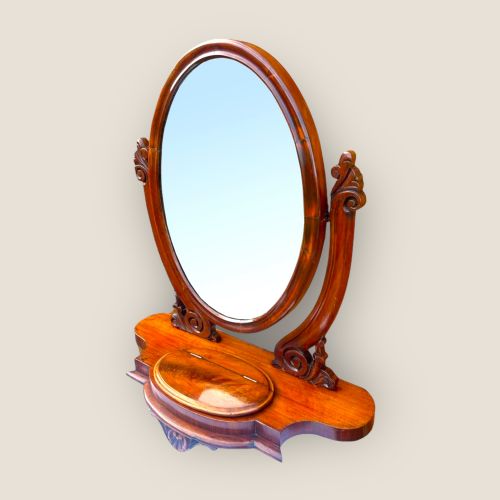 Victorian Mahogany Dressing Table Mirror