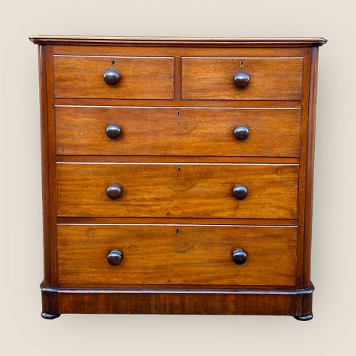 Antique Victorian Mahogany Chest of Drawers