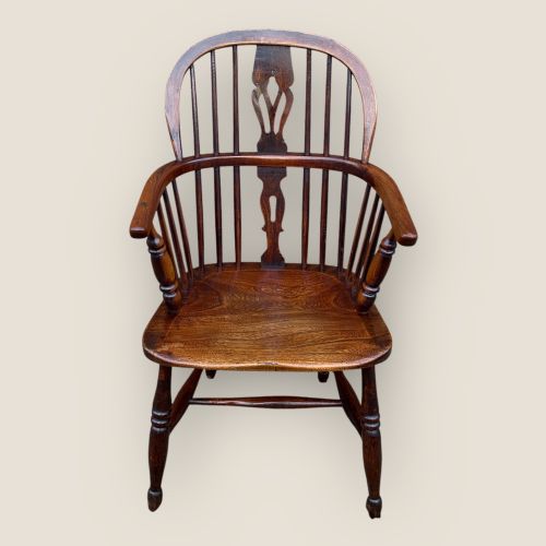Antique 19th Century Elm Windsor Chair