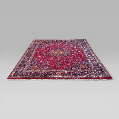fig 2. Vintage Large Oriental Hand-Knotted Wool Rug – 398 cm x 296 cm