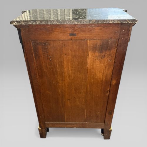 ANTIQUE EDWARD HOLMES BALDOCK ORMOLU PIER CABINET WITH BLAKE MARQUETRY - ADDITIONAL PHOTO 12
